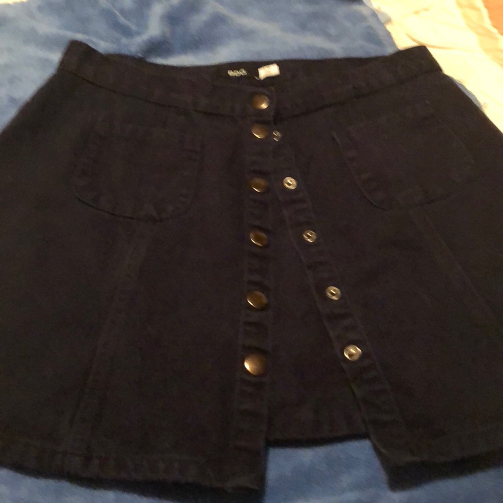 Blue skirt